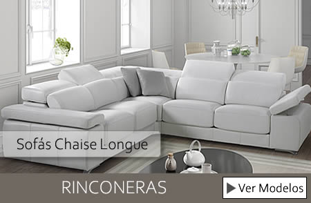 Sofás chaise longue